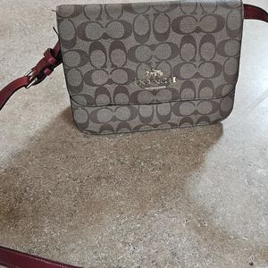 Coach cross body purse